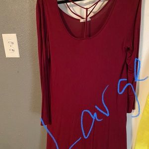 Can be worn as dress or tunic